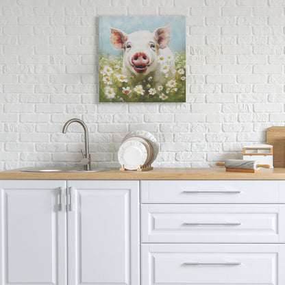 Madison Park Pig Canvas Wall Art