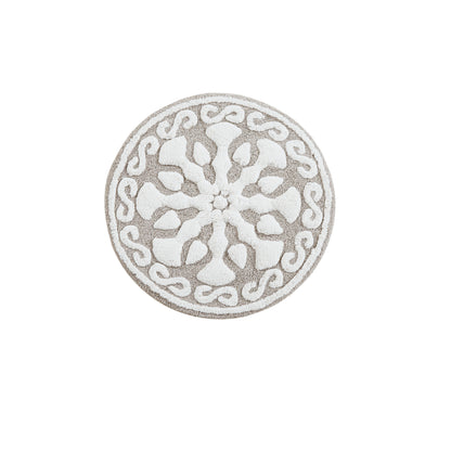 Madison Park Medallion Cotton Tufted Bath Rug