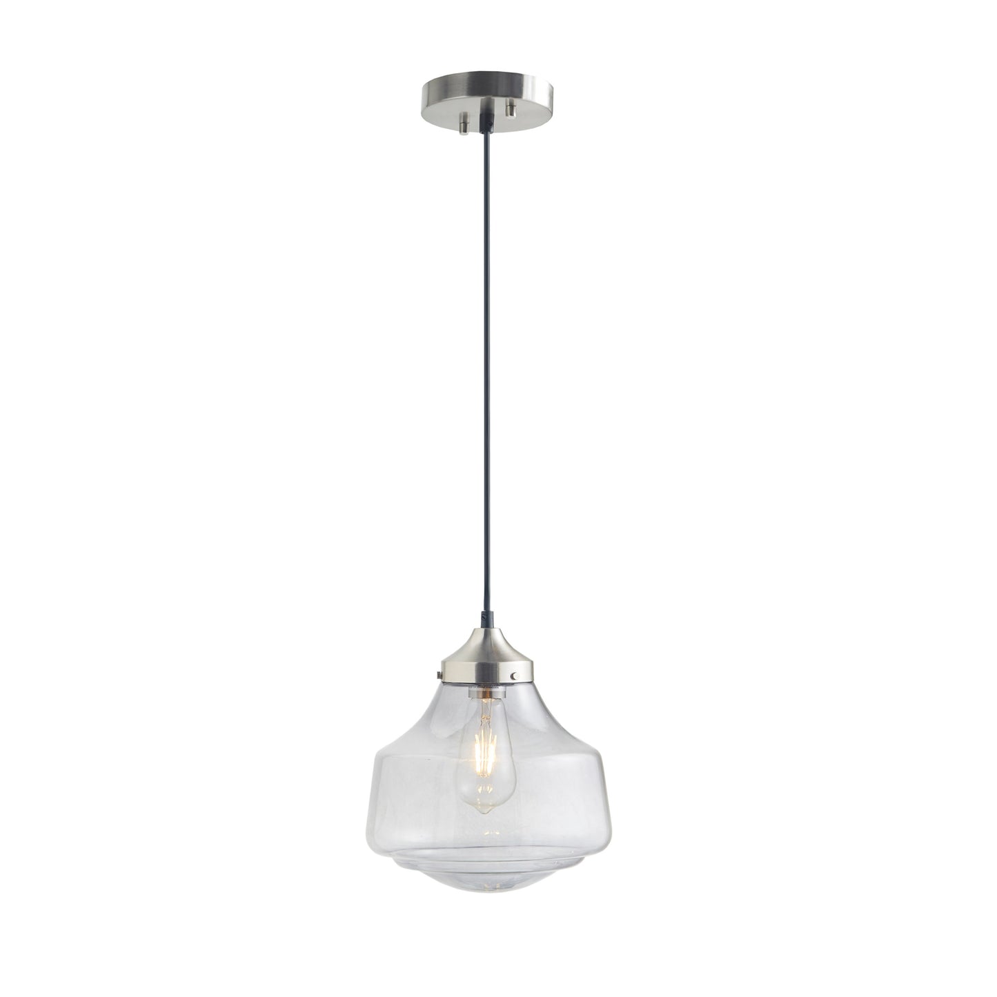Hampton Hill Bell-Shaped Glass Pendant