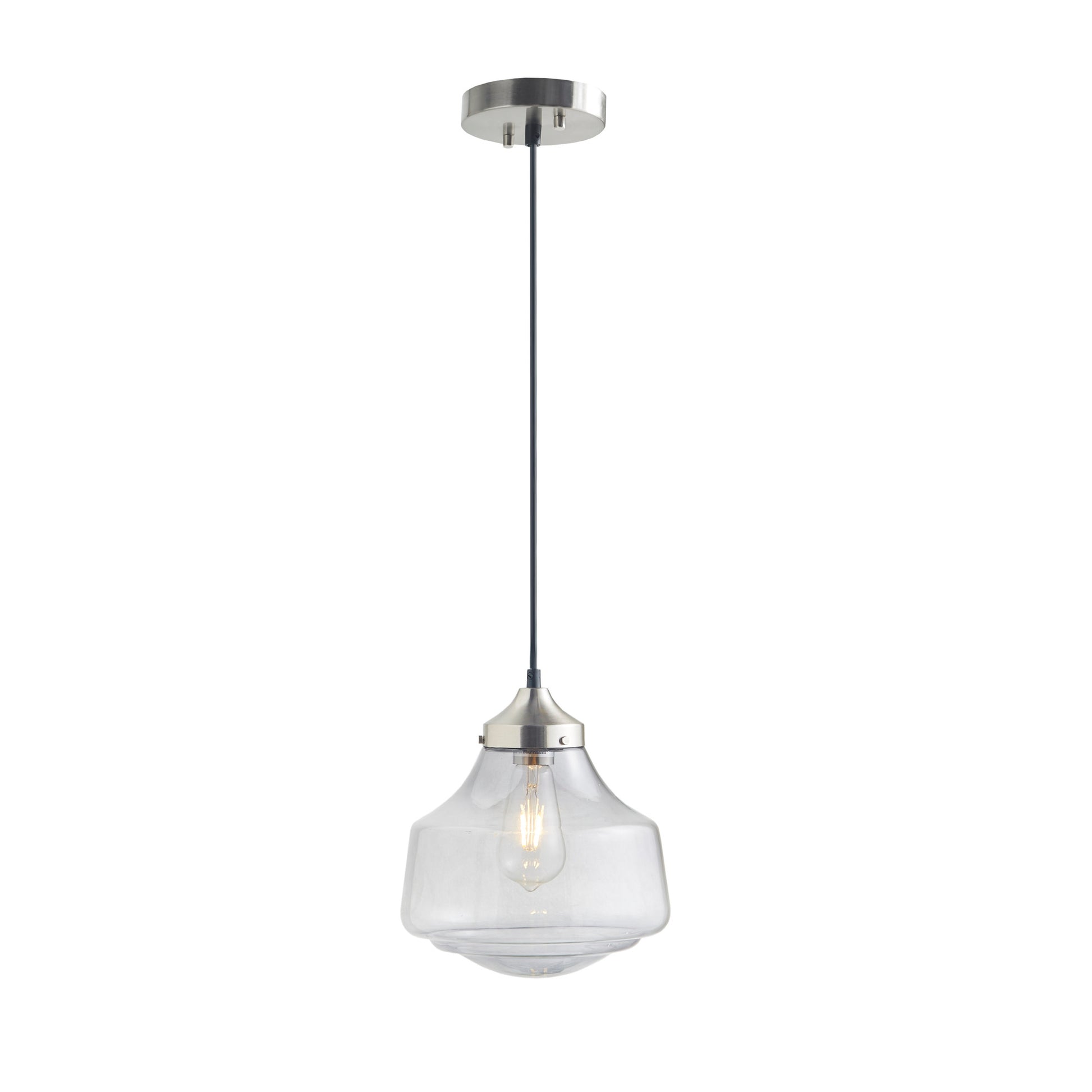 Hampton Hill Bell-Shaped Glass Pendant