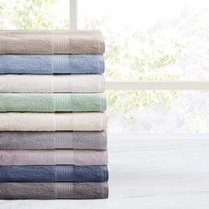 Madison Park 6 Piece Organic Cotton Towel Set