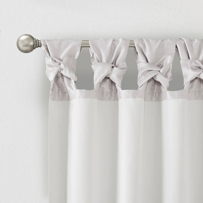 Madison Park Twist Tab Lined Window Curtain Panel