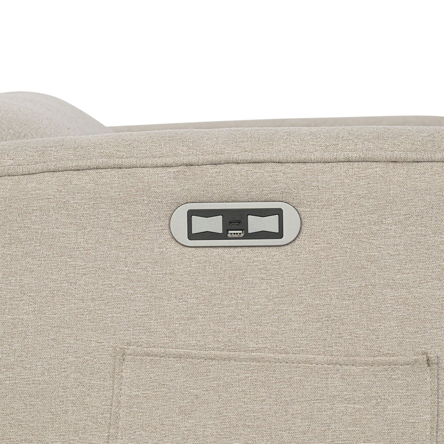 Candace Power Recliner 3-in-1 with Swivel, Glider, Charging Station