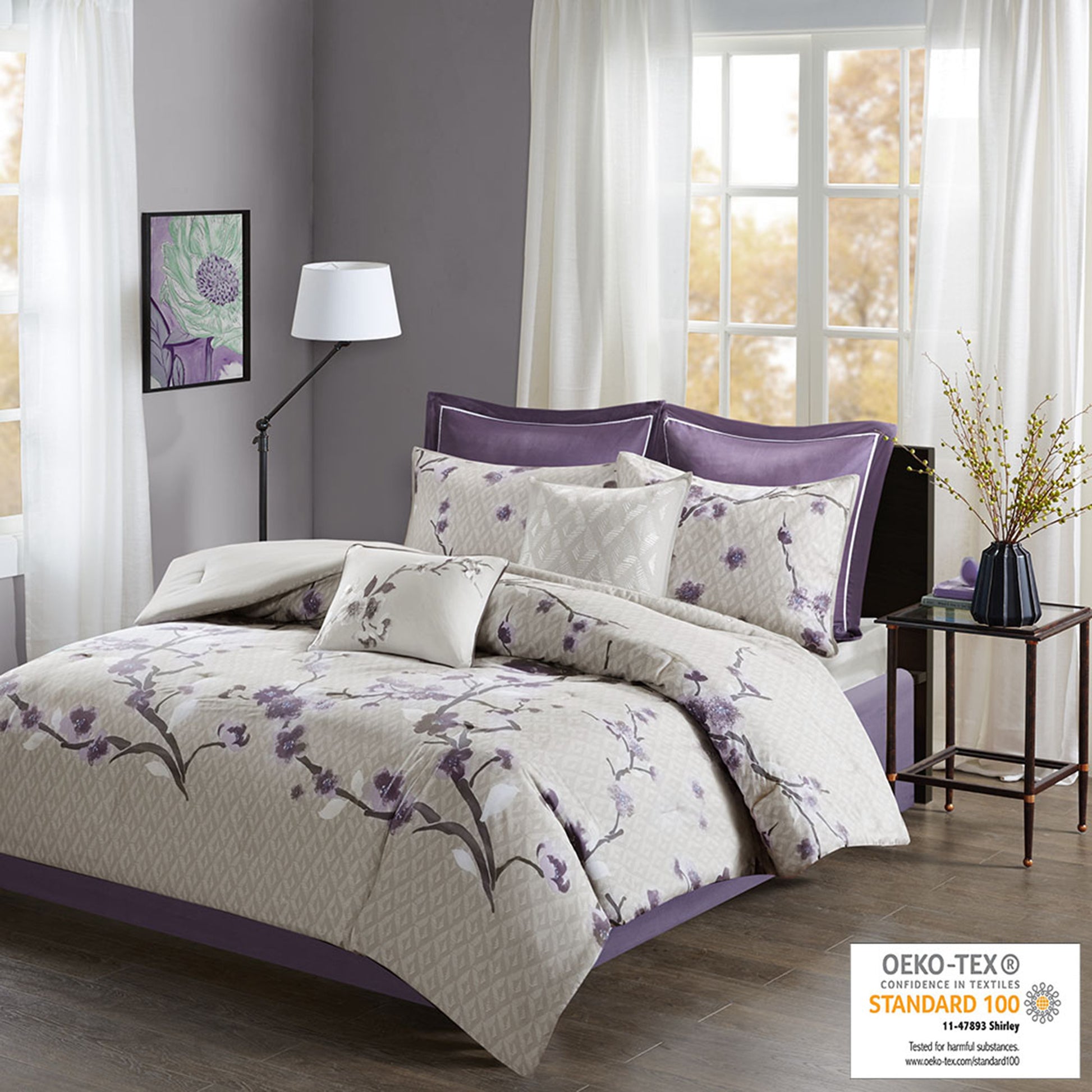 Madison Park 8 Piece Cotton Comforter Set