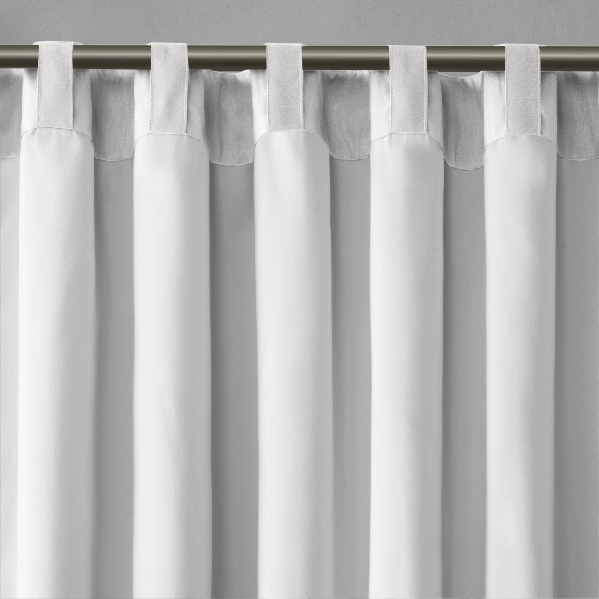 Madison Park Faux Silk Embroidered Window Valance