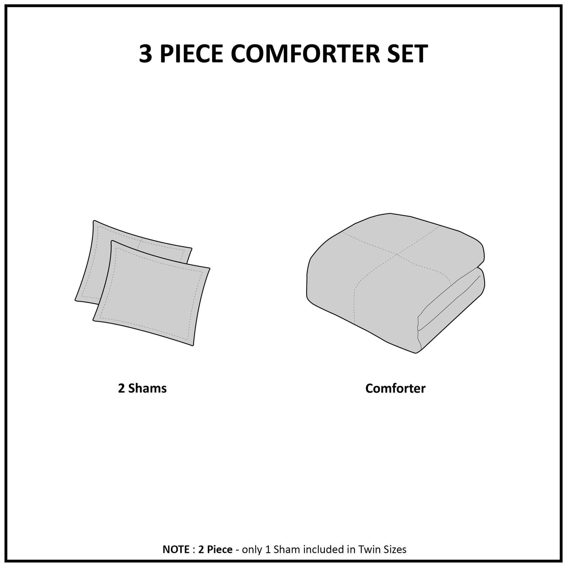 Madison Park 3 Piece Cotton Seersucker Comforter Set