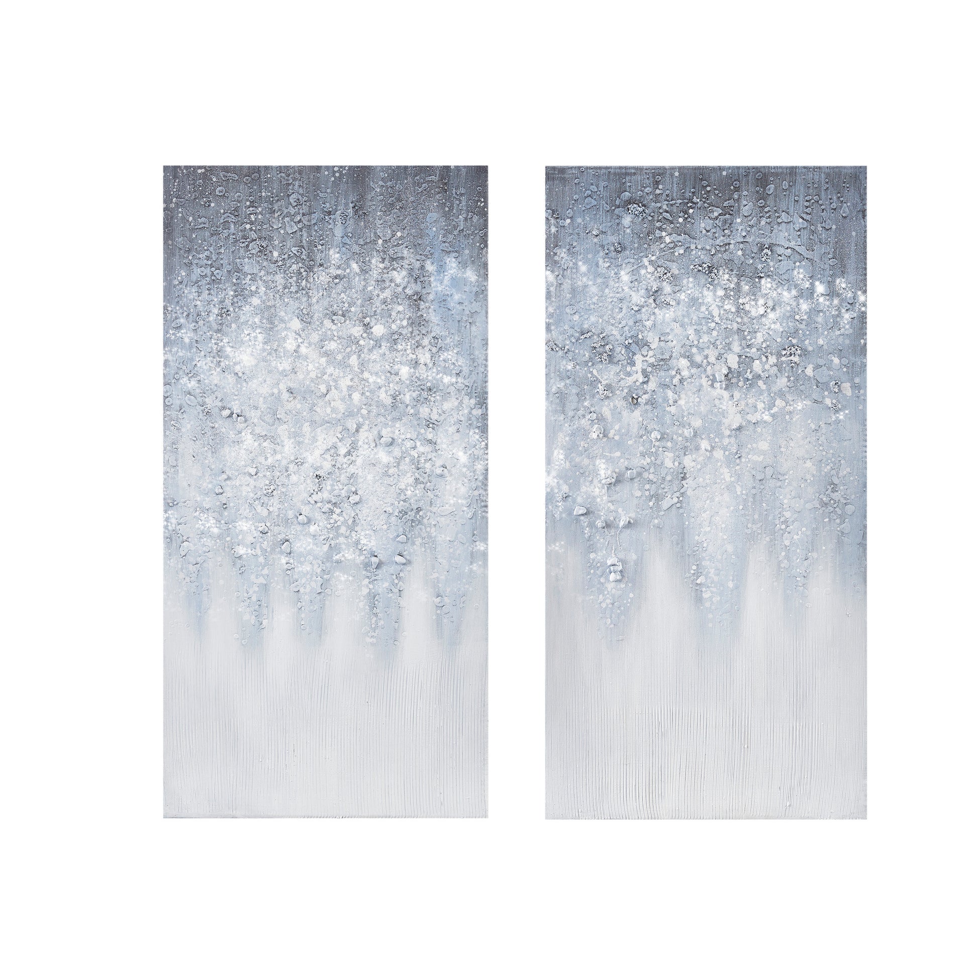 Madison Park Heavily Embellished 2-piece Canvas Wall Art Set
