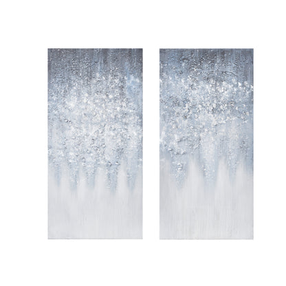 Madison Park Heavily Embellished 2-piece Canvas Wall Art Set