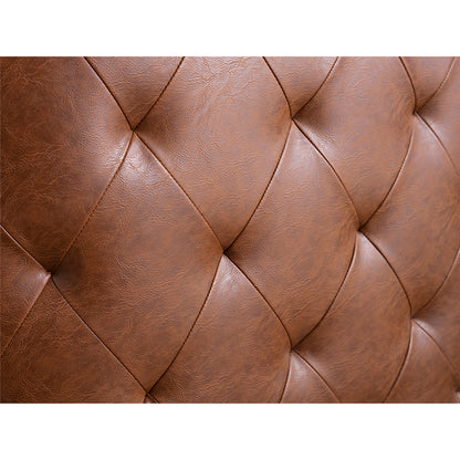 Madison Park Tufted Barrel Swivel Chair