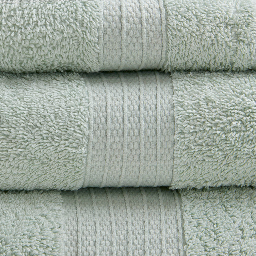 Madison Park 6 Piece Organic Cotton Towel Set