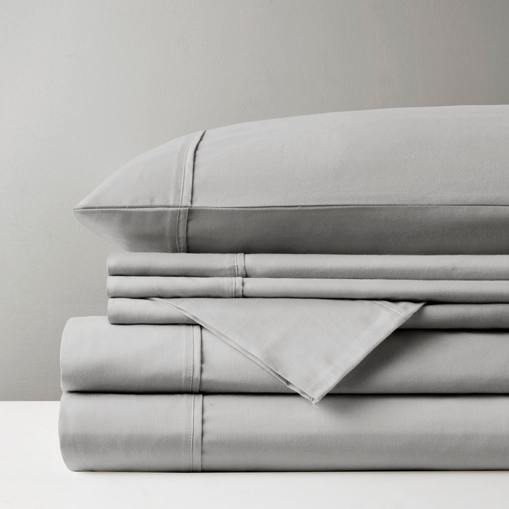 Madison Park Cotton Blend Sateen Sheet Set