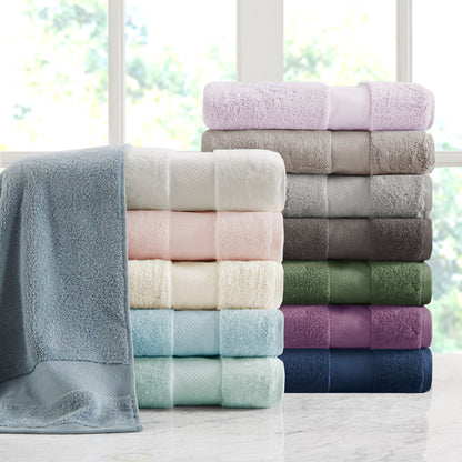 Madison Park Signature Cotton 6 Piece Bath Towel Set