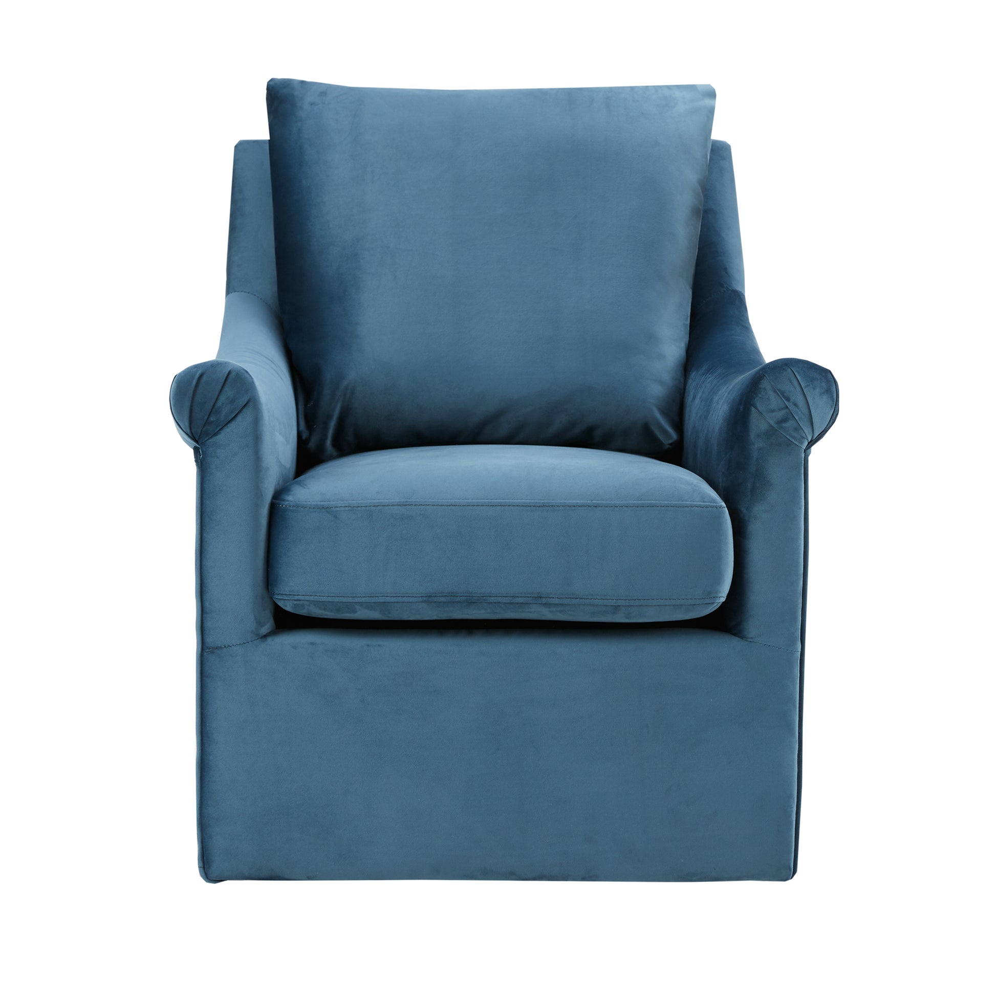 Madison Park Upholstered Swivel Accent Chair