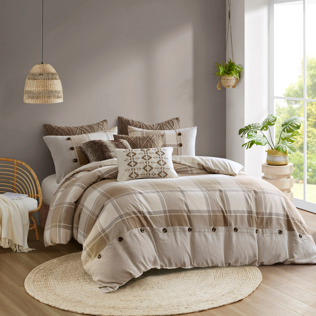 Madison Park Signature Cotton Jacquard Comforter Set