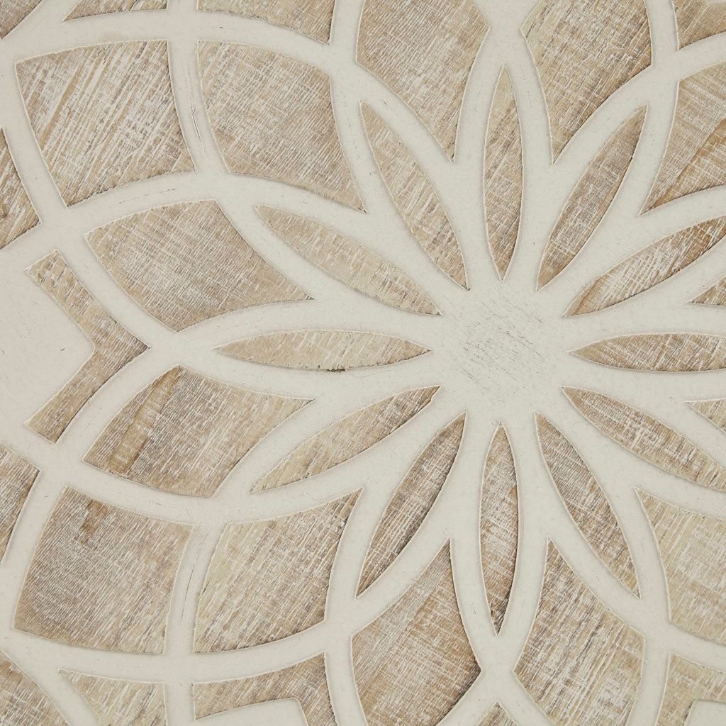 Madison Park Round Two-tone Medallion Wall Decor