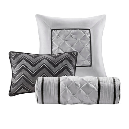 Madison Park 7 Piece Tufted Comforter Set