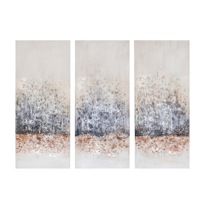 Madison Park Hand Embellished 3-Piece Canvas Wall Art Set