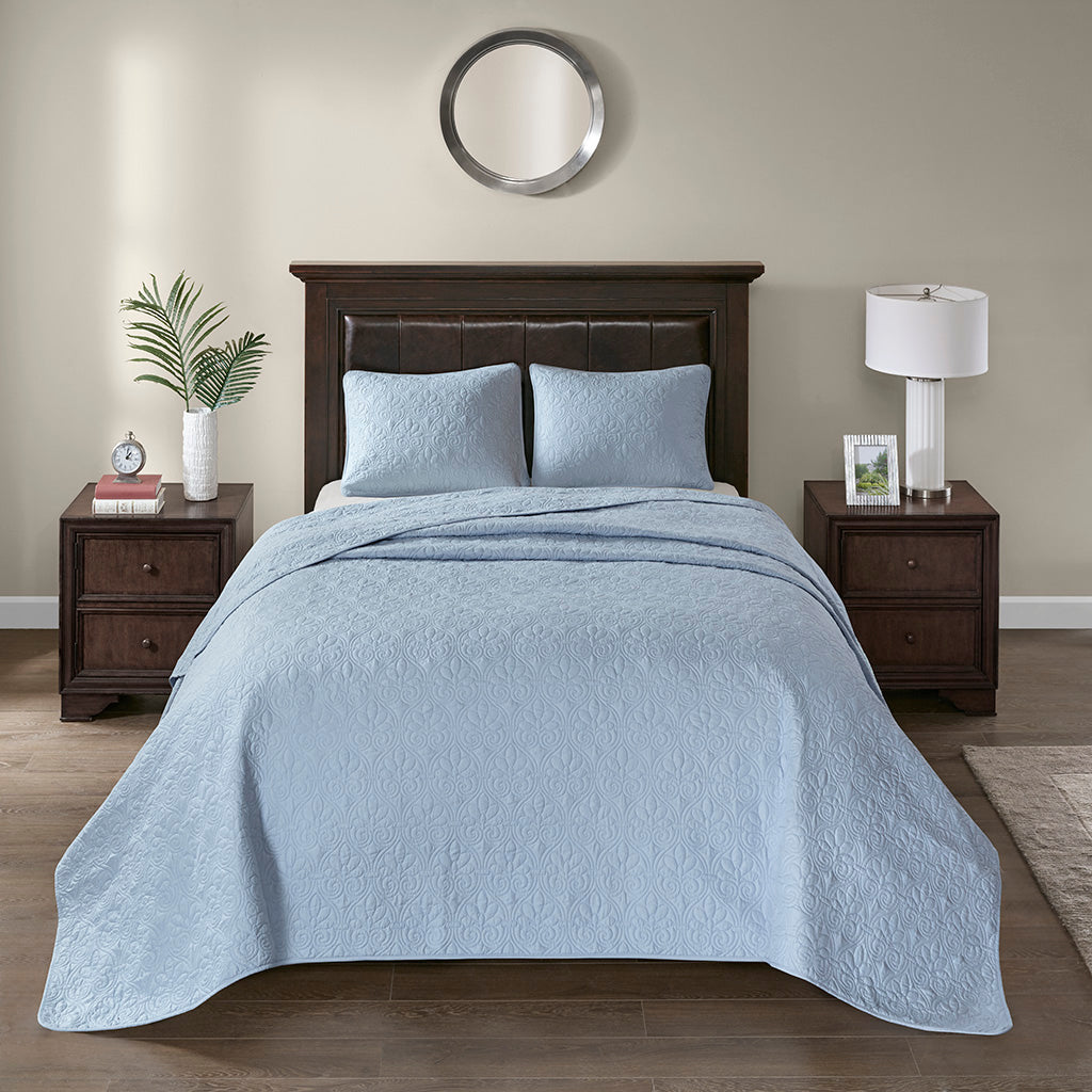 Madison Park 3 Piece Reversible Bedspread Set