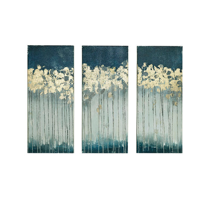 Madison Park Gold Foil Abstract 3-piece Canvas Wall Art Set