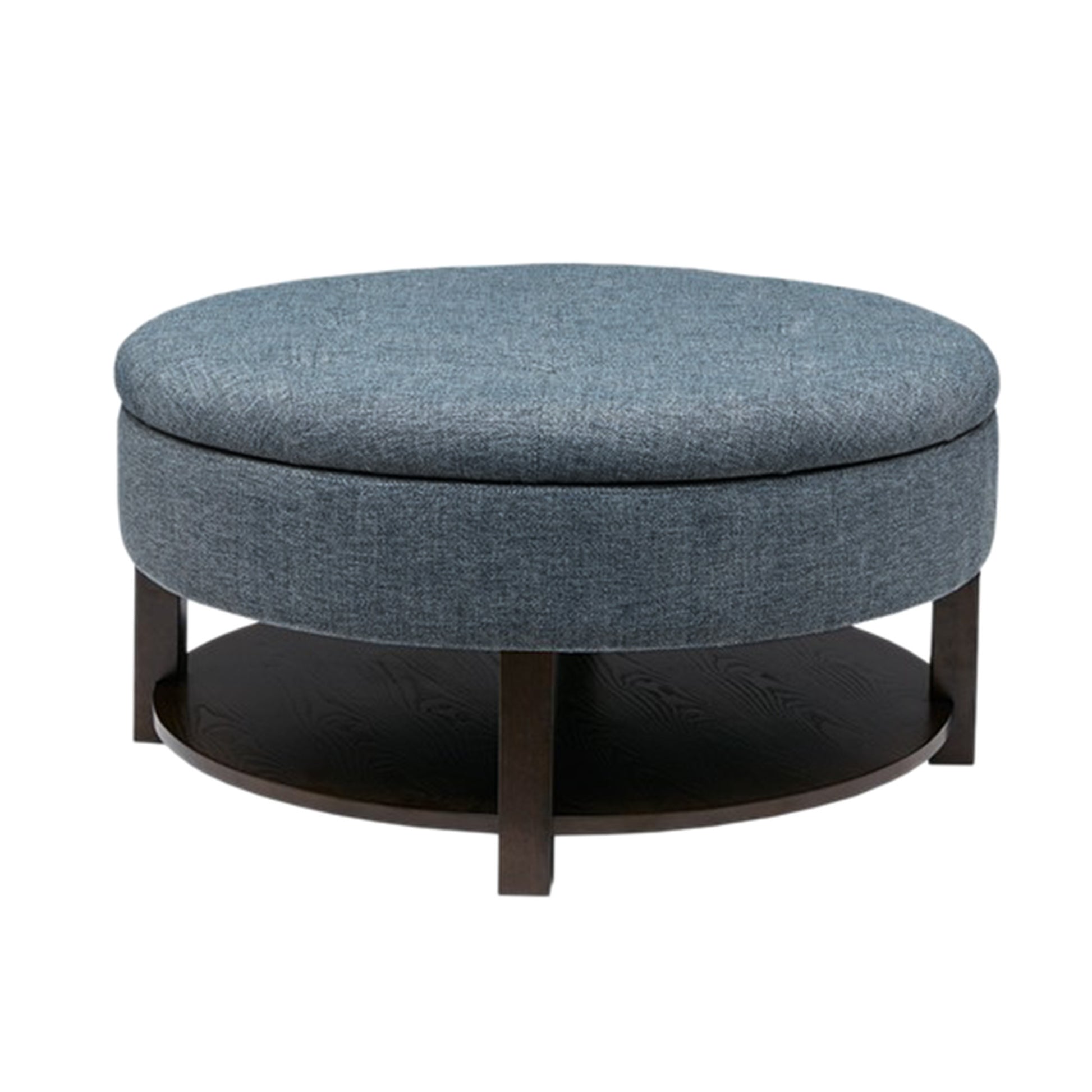 Madison Park Round Storage Ottoman