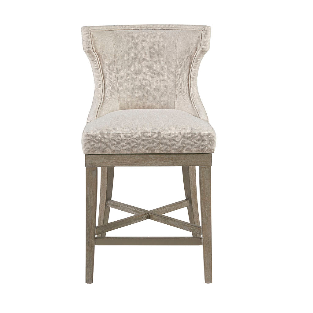 Madison Park Counter Stool With Swivel Seat