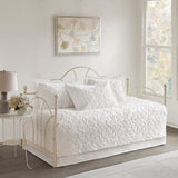 Sabrina 5-Piece Tufted Cotton Chenille Daybed Set