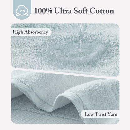 Madison Park Signature Cotton 6 Piece Bath Towel Set