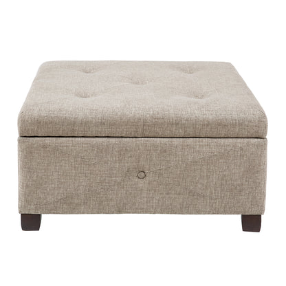 Madison Park Soft Close Storage Ottoman