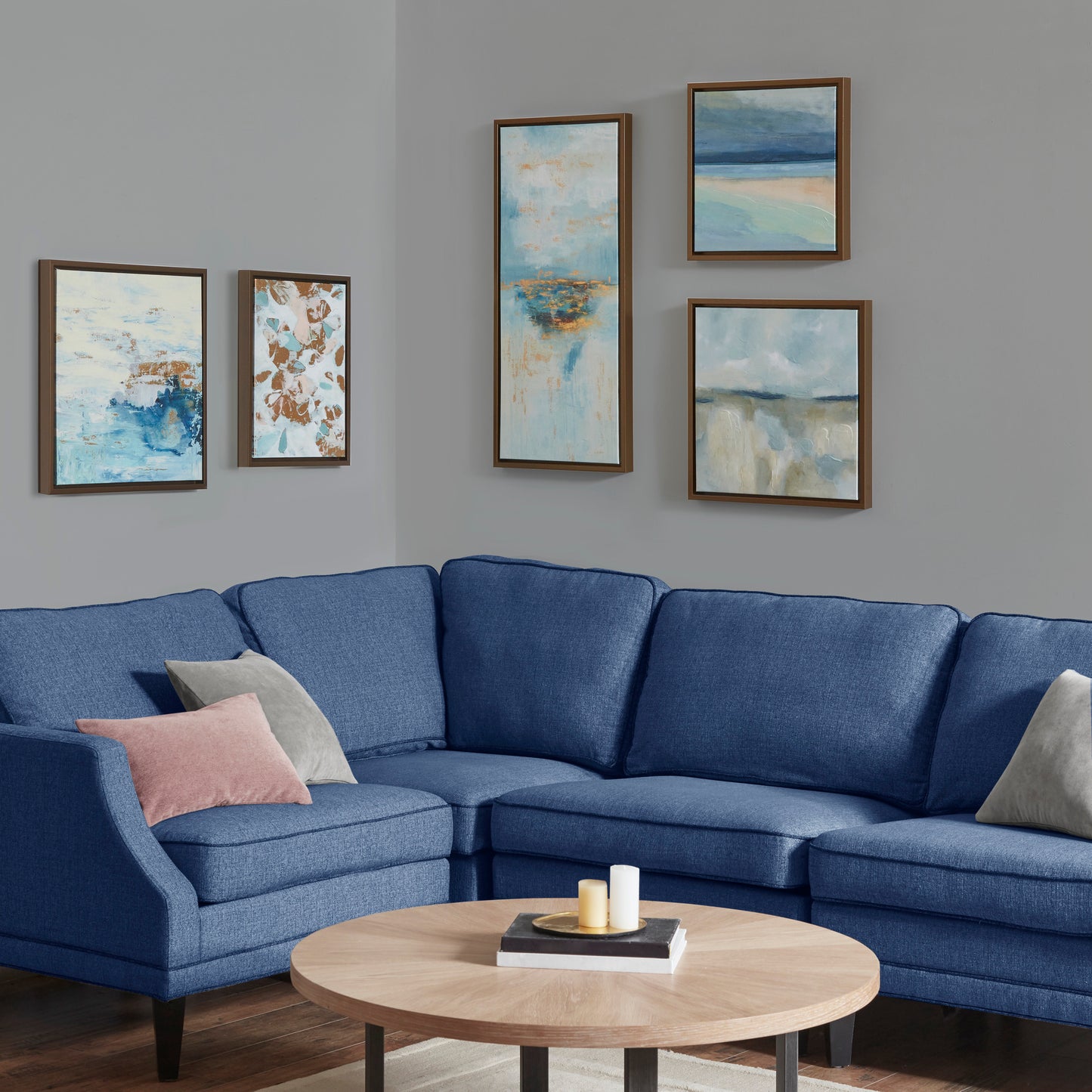 Madison Park 5-piece Gallery Framed Canvas Wall Art Set