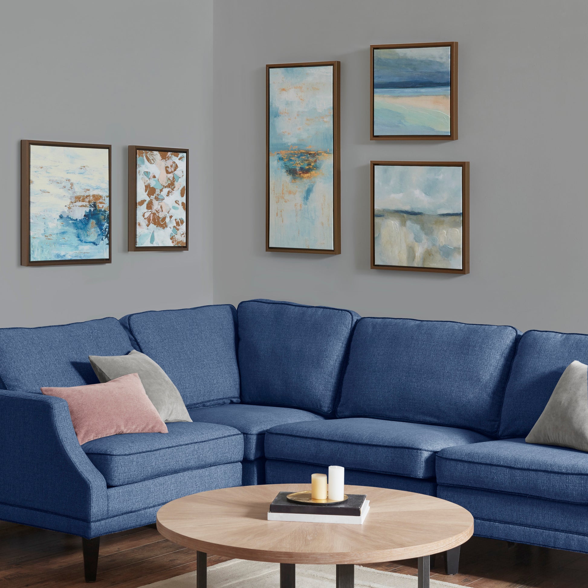 Madison Park 5-piece Gallery Framed Canvas Wall Art Set