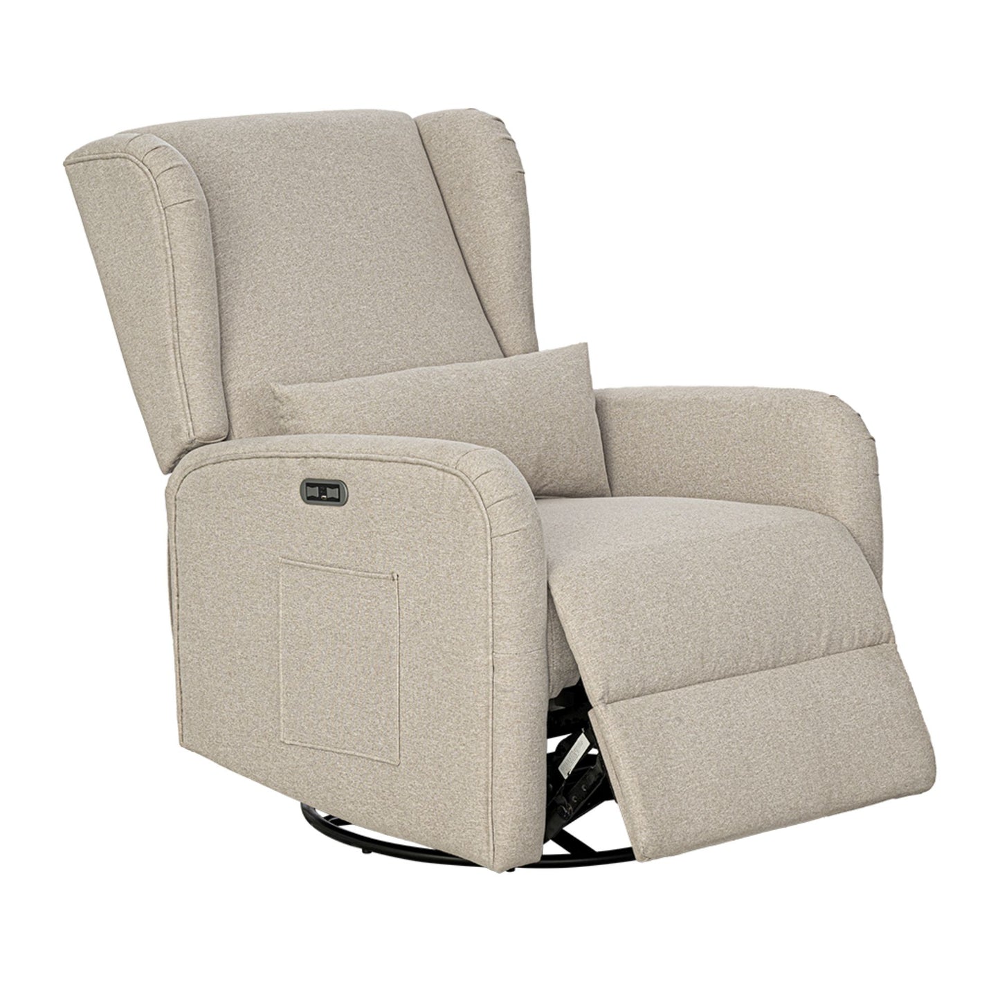 Candace Power Recliner 3-in-1 with Swivel, Glider, Charging Station