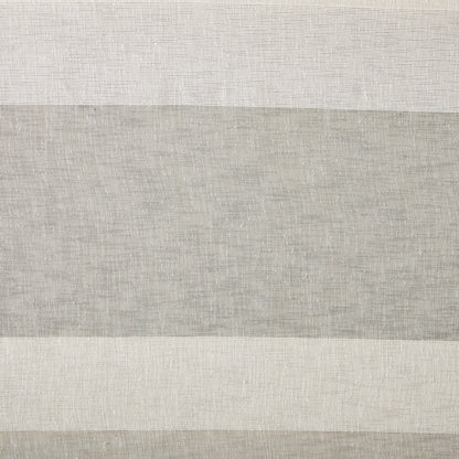 Madison Park Woven Faux Linen Striped Window Sheer