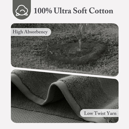 Madison Park Signature 100% Cotton Bath Sheet 2 Piece Set