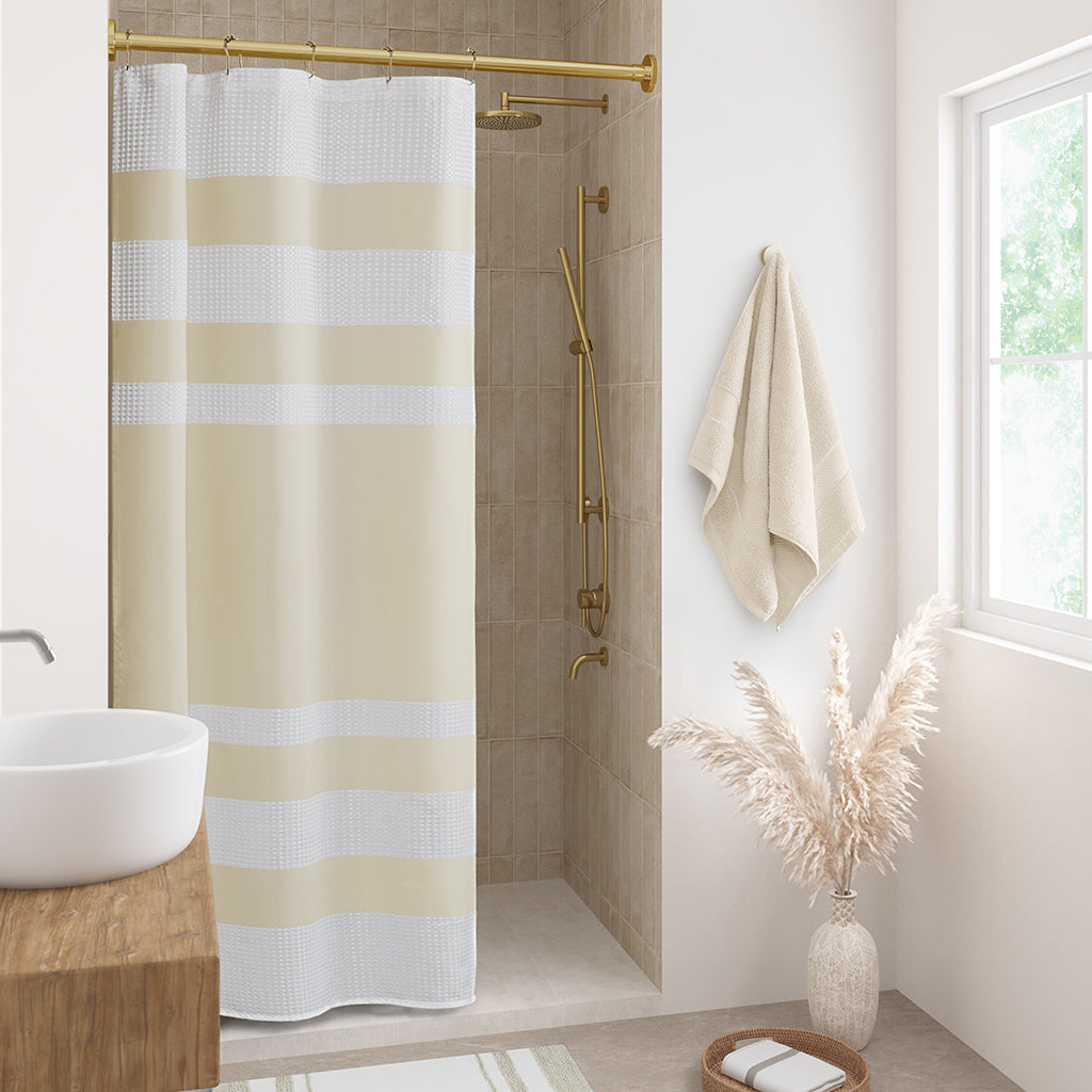 Madison Park Shower Curtain with 3M Treatment
