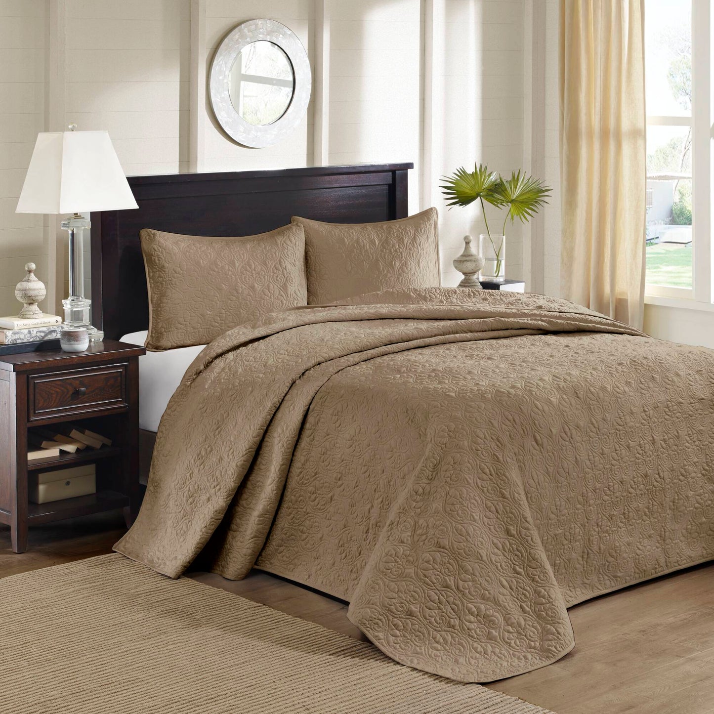 Madison Park 3 Piece Reversible Bedspread Set