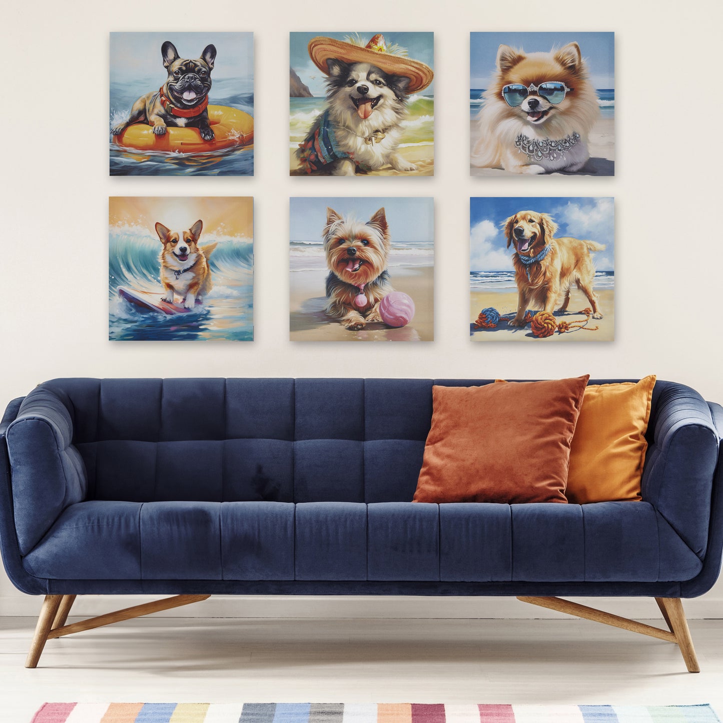 Madison Park Pomeranian Canvas Wall Art