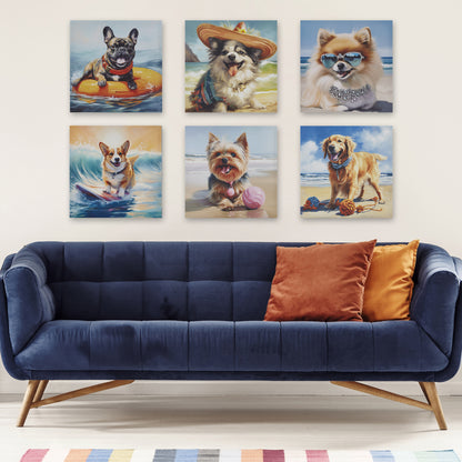 Madison Park Pomeranian Canvas Wall Art