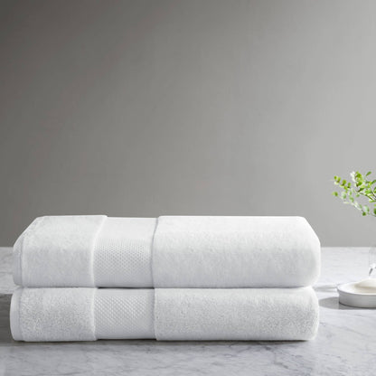 Madison Park Signature 100% Cotton Bath Sheet 2 Piece Set