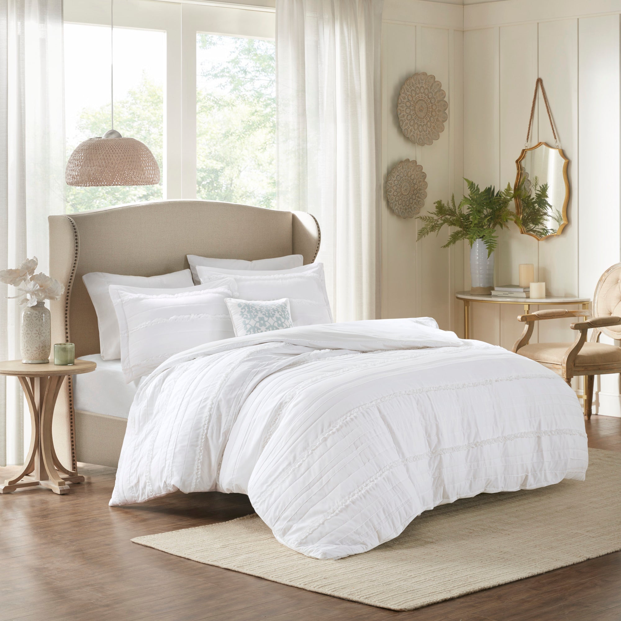 BeDoor リキッドファンデーション CÉLESTELLE セット Celeste 4 Piece Microfiber 2-in-1 Duvet Set | Madison Park
