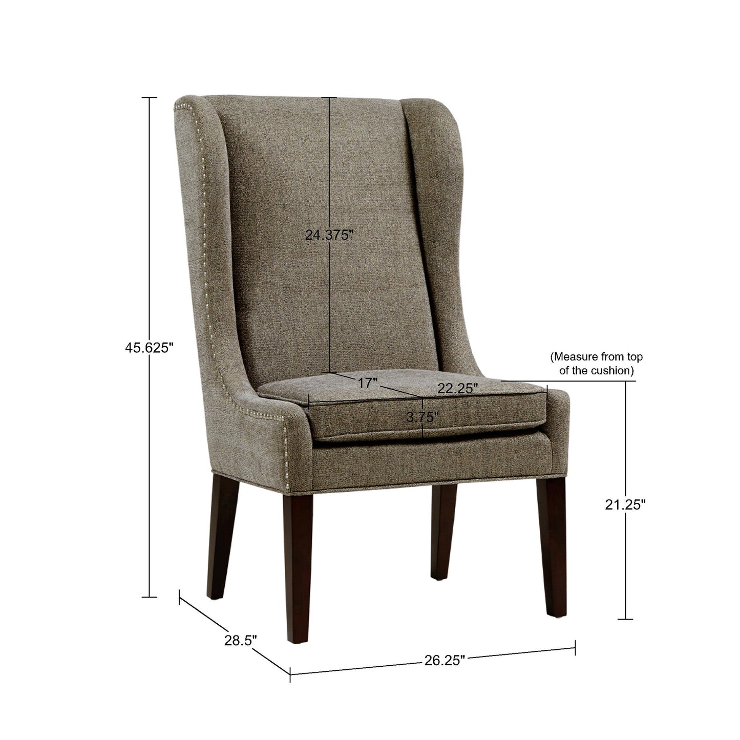 Madison Park Captains Dining Chair