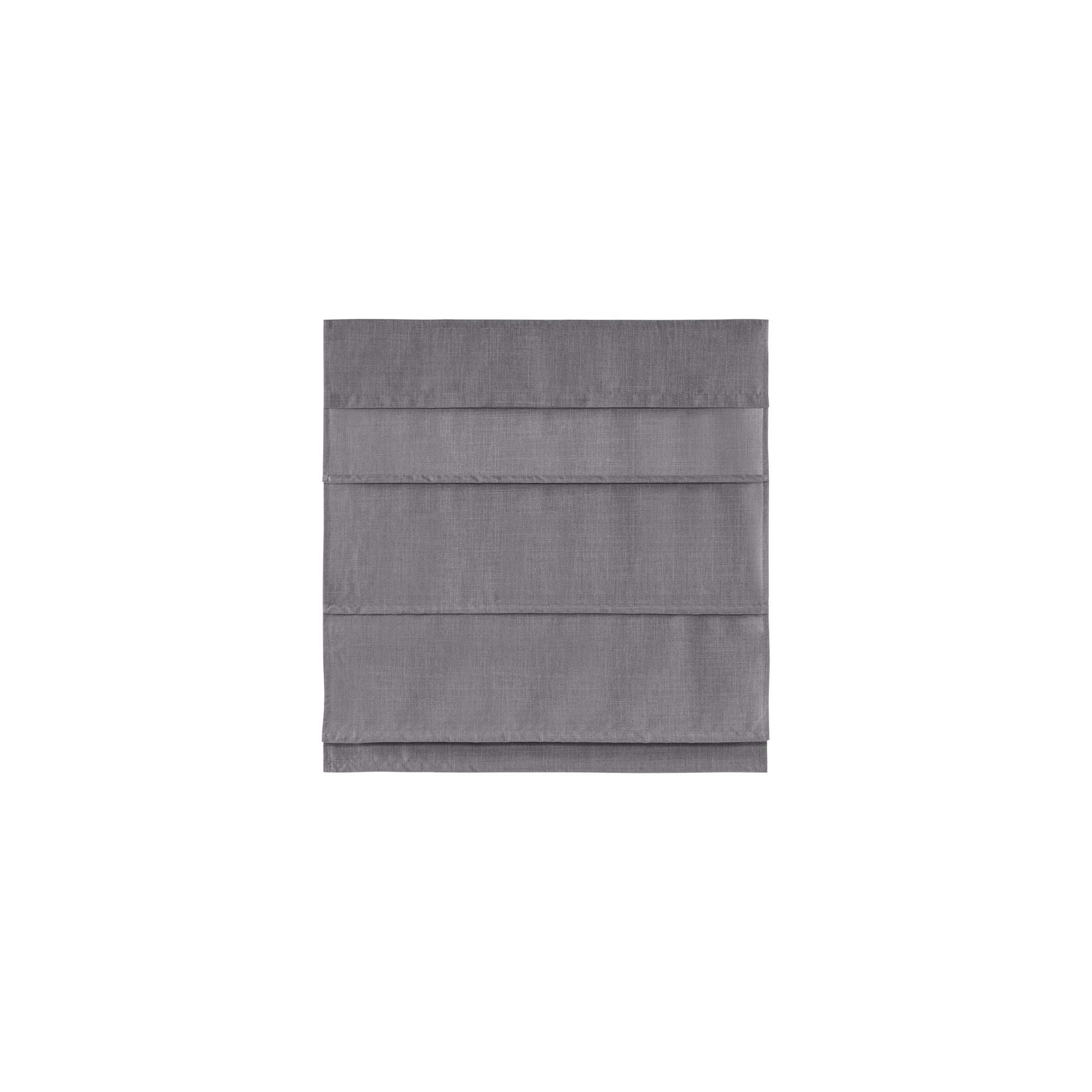 Madison Park Faux Linen Cordless Total Blackout Roman Shade
