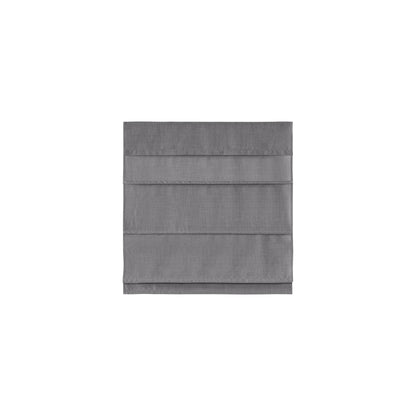 Madison Park Faux Linen Cordless Total Blackout Roman Shade