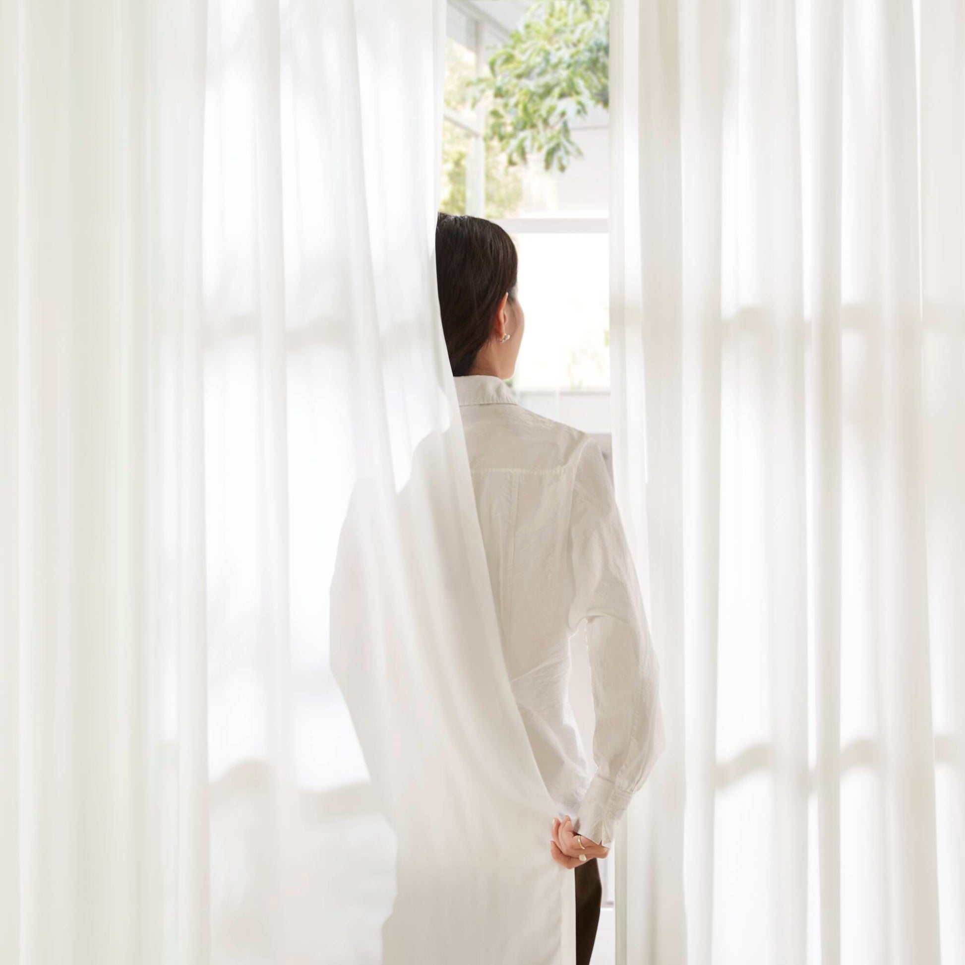 Madison Park Rod Pocket with Back Tab Privacy Curtain Pair