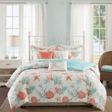 Pebble Beach 6-Piece Cotton Sateen Duvet Cover Set