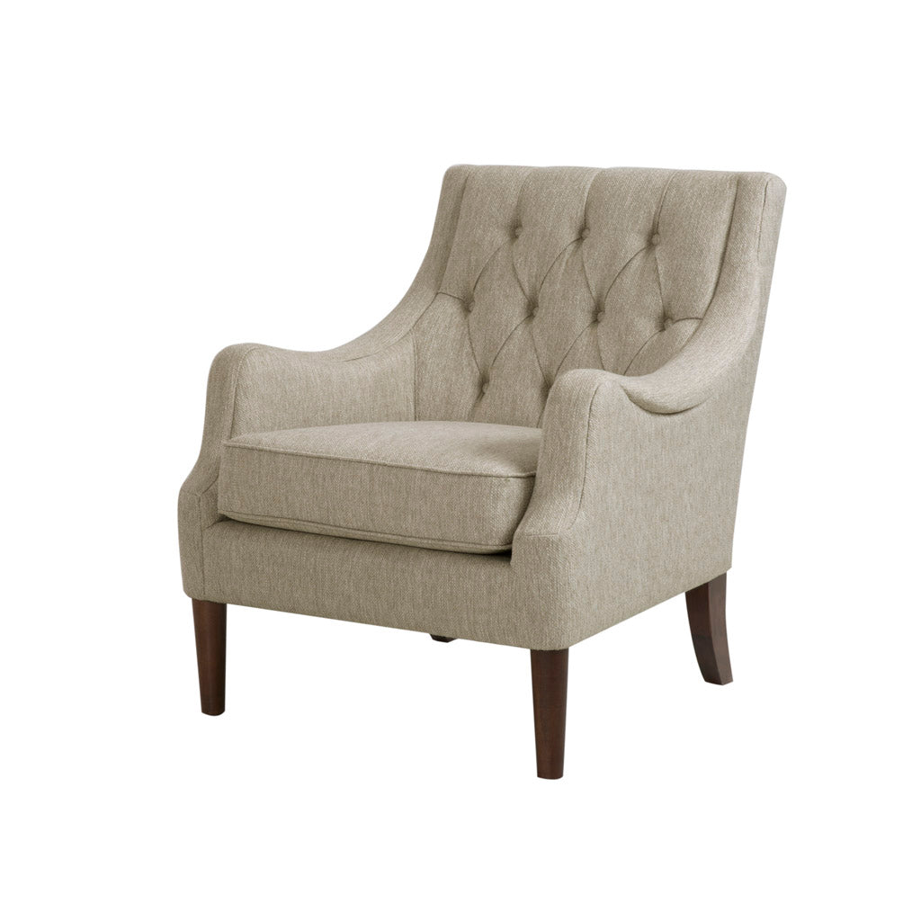 Madison Park Button Tufted Accent Chair