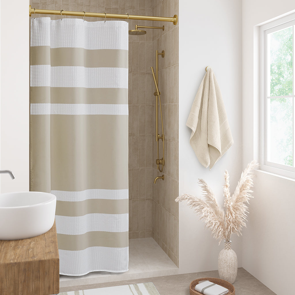 Madison Park Shower Curtain with 3M Treatment