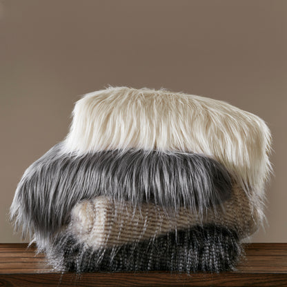 Madison Park Faux Fur Throw