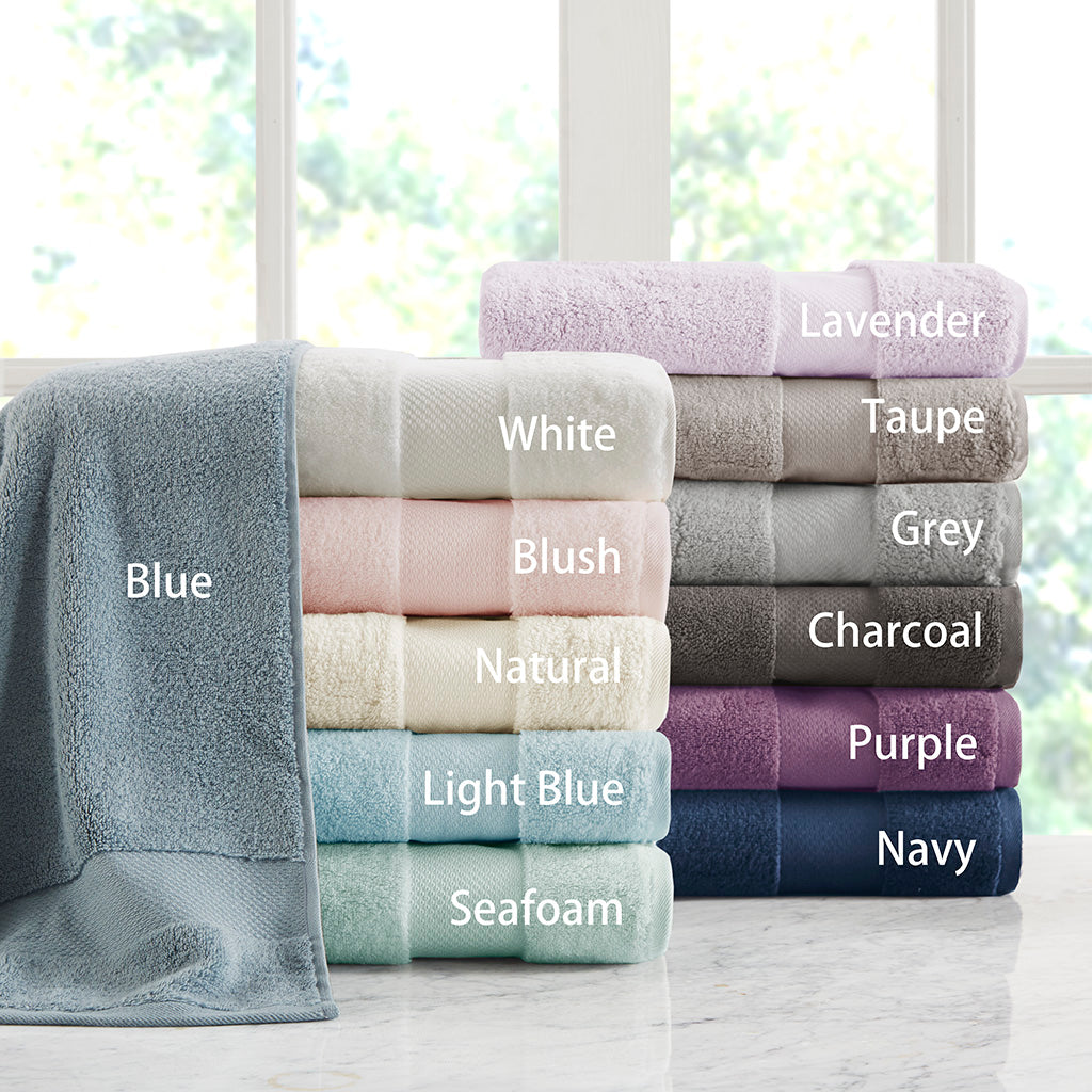 Madison Park Signature Cotton 6 Piece Bath Towel Set