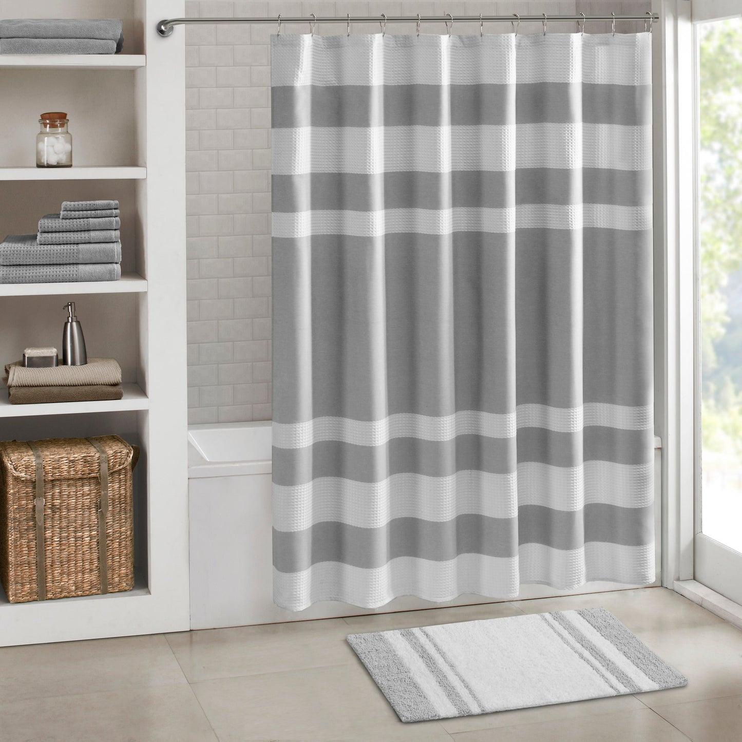 Madison Park Reversible Bath Rug