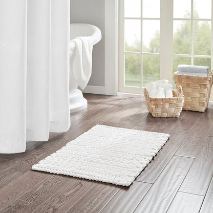 Lasso 100% Cotton Chenille Chain Stitch Rug